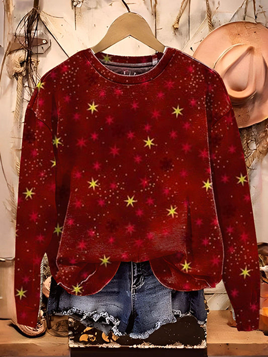 Casual Bold Printed Top