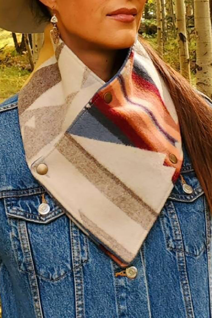 White Sands Cowboylife Wool Scarf