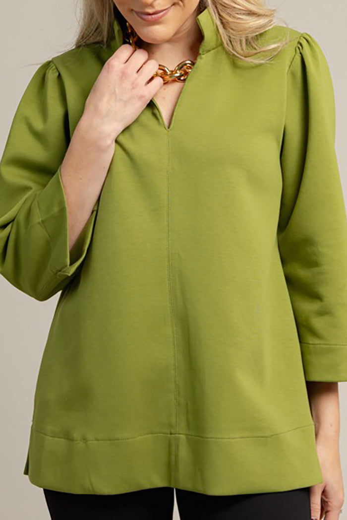 V-Neck Puff Sleeve Top