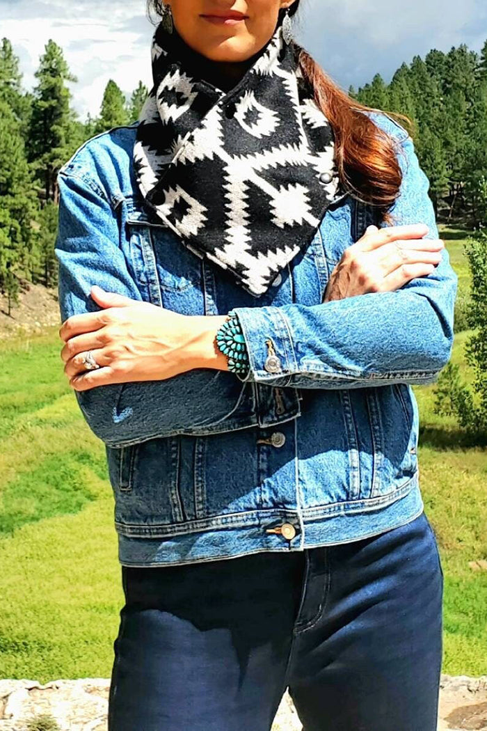 Casual Cowboylife Wool Scarf