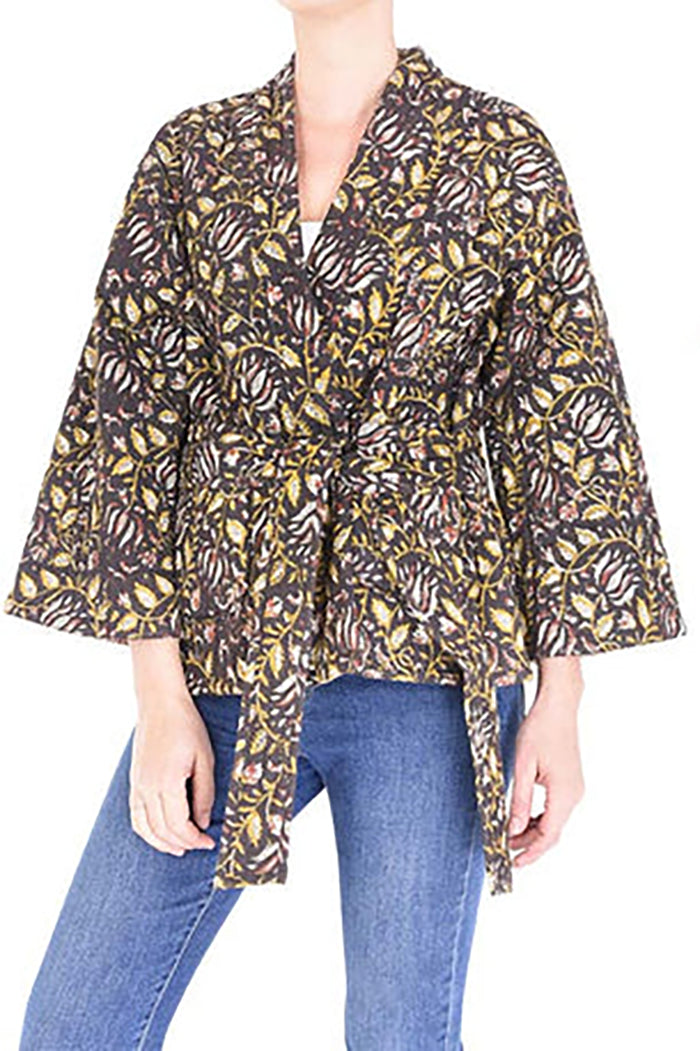 Casual Printed Reversible Jacket