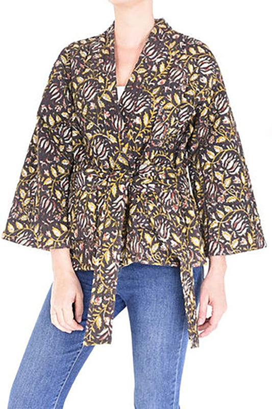 Casual Printed Reversible Jacket
