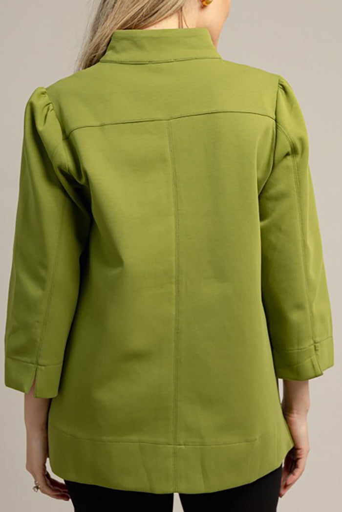 V-Neck Puff Sleeve Top