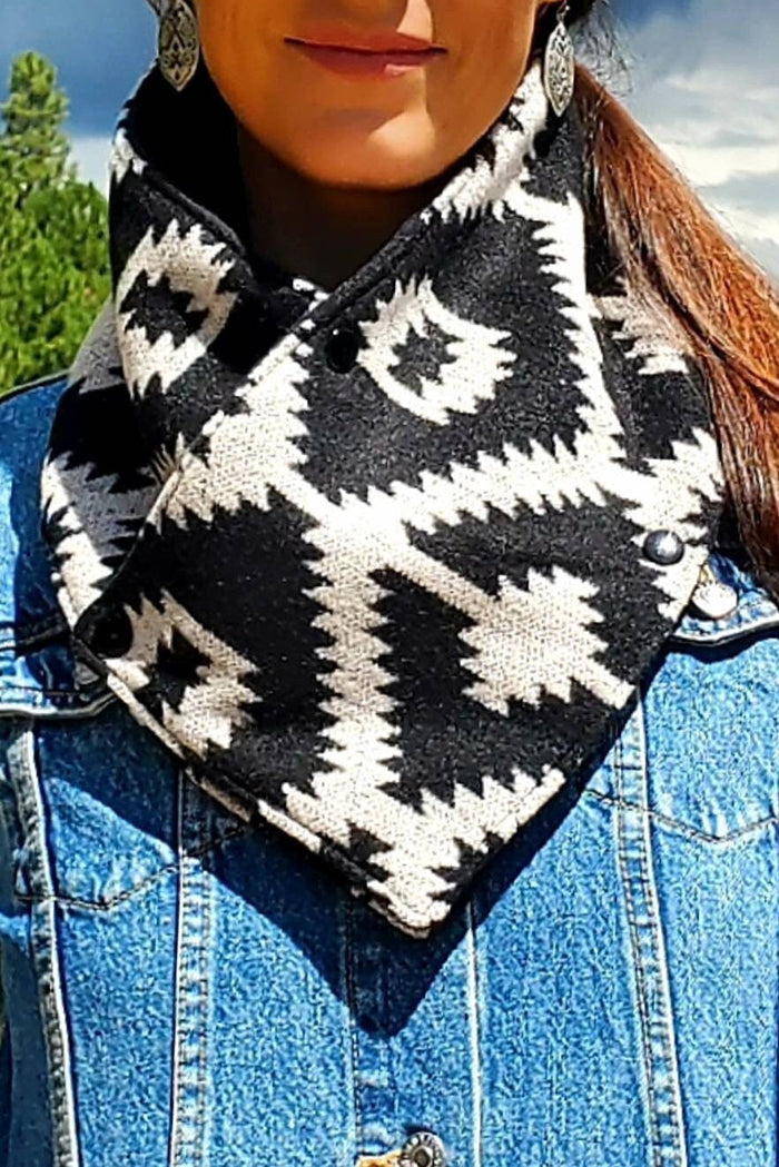Casual Cowboylife Wool Scarf