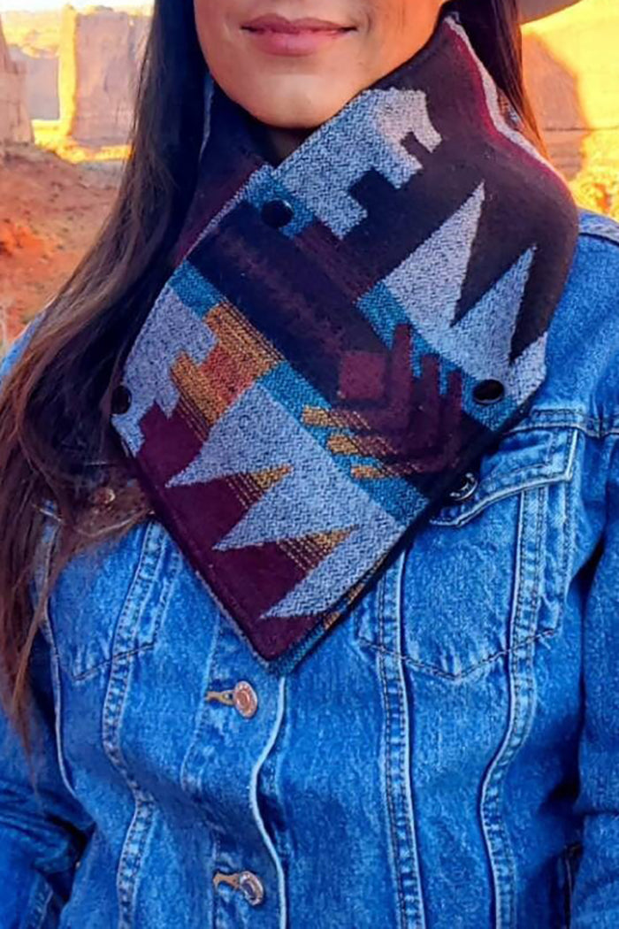 Casual Cowboylife Wool Scarf