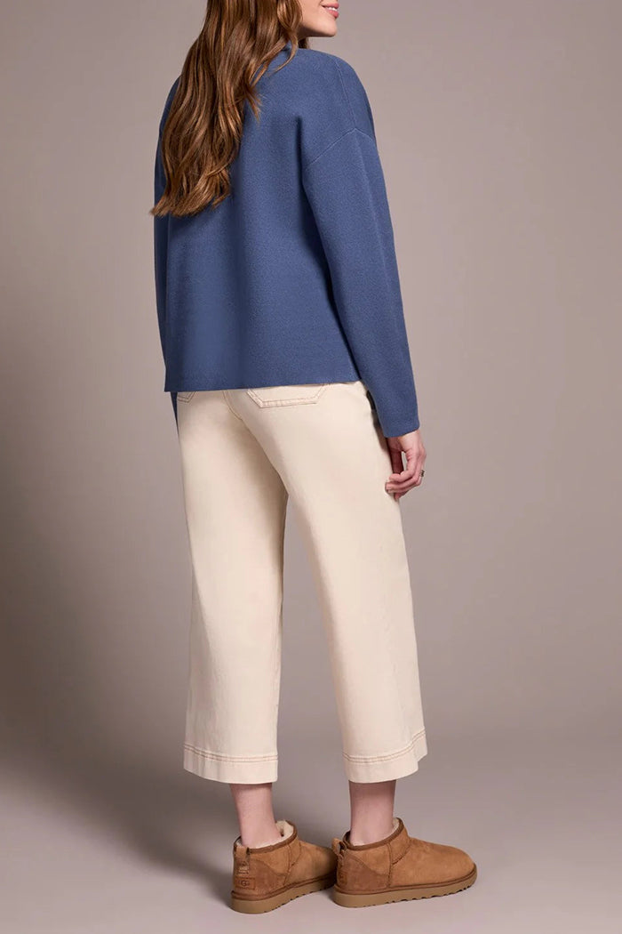 Casual Double Knit Shawl Collar Coatigan