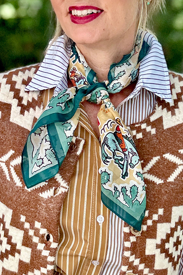 Western Cowboy Bandana Scarf