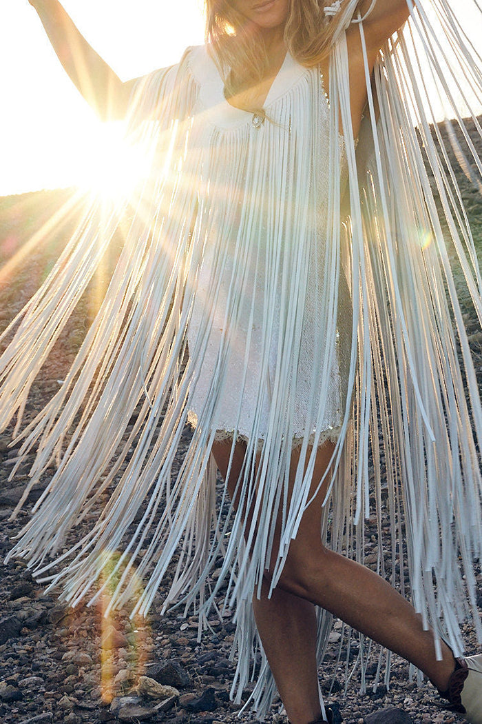 Cascade Long Fringe Cape Collar Western Cape