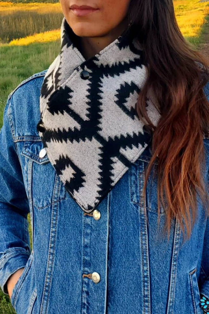 Casual Cowboylife Wool Scarf