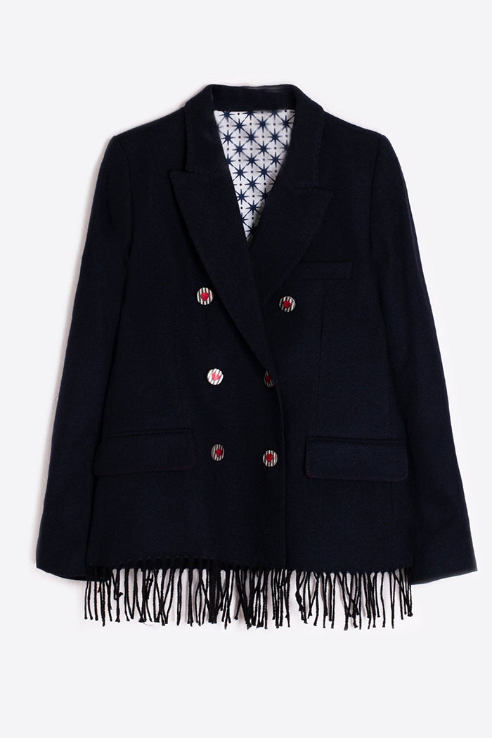 Double-Breasted Pocket Jacket