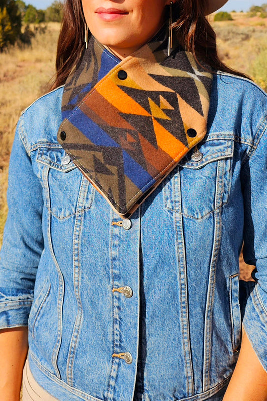 Casual Cowboylife Wool Scarf