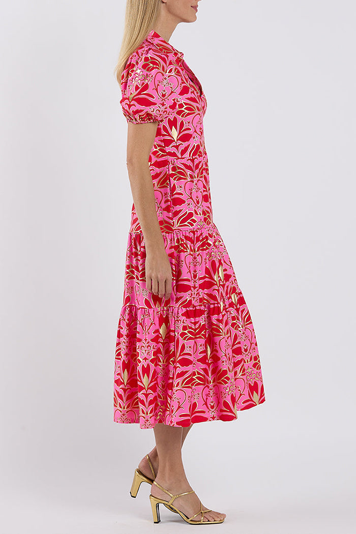 Floral Puff Sleeve Dress