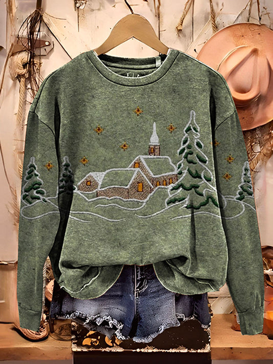 Casual Bold Printed Top