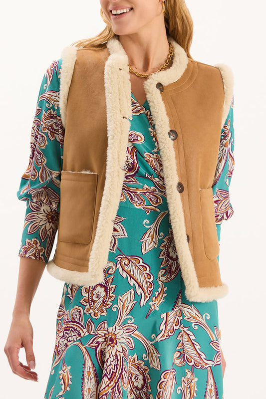 Casual Reversible Pocket Vest