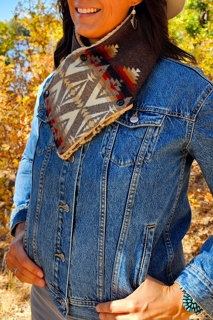 Pacific Crest Cowboylife Wool Scarf