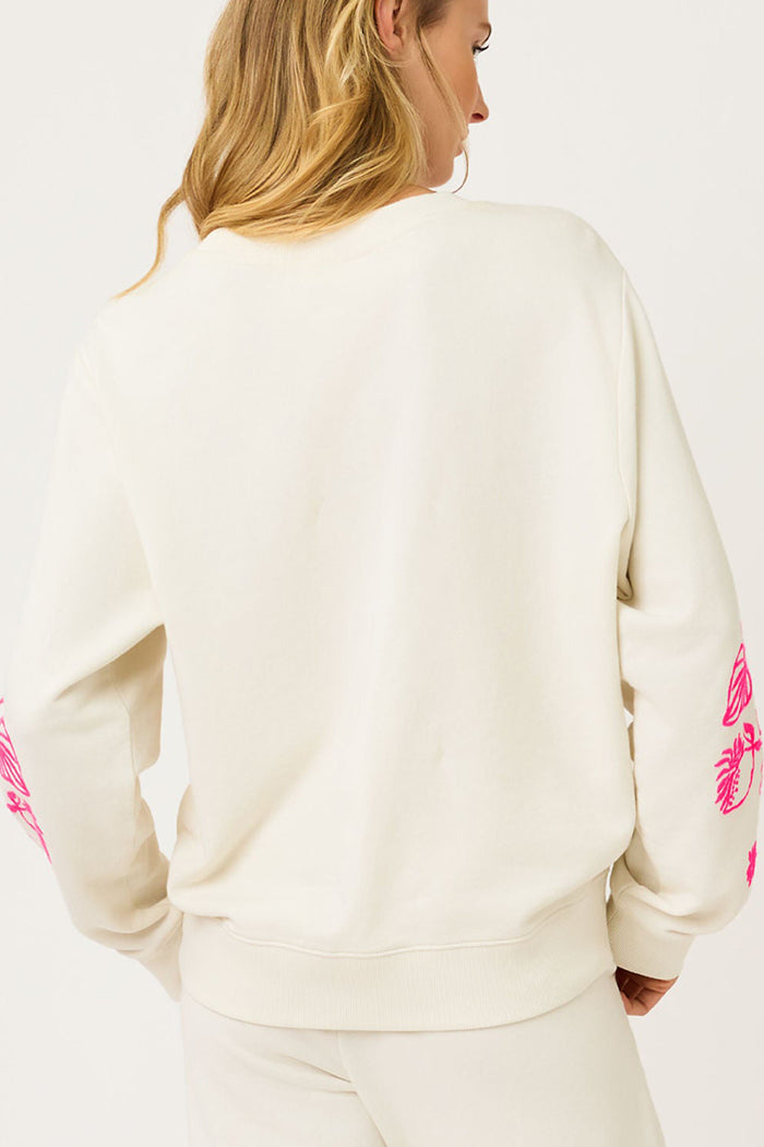 Casual Embroidered Pullover Set