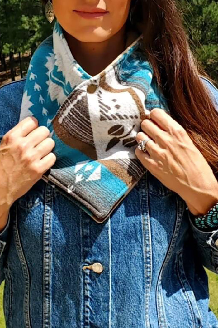 Casual Cowboylife Wool Scarf