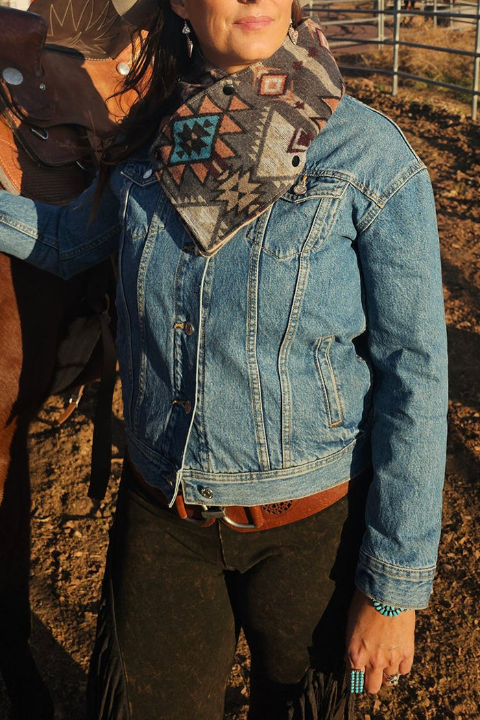 Casual Cowboylife Wool Scarf