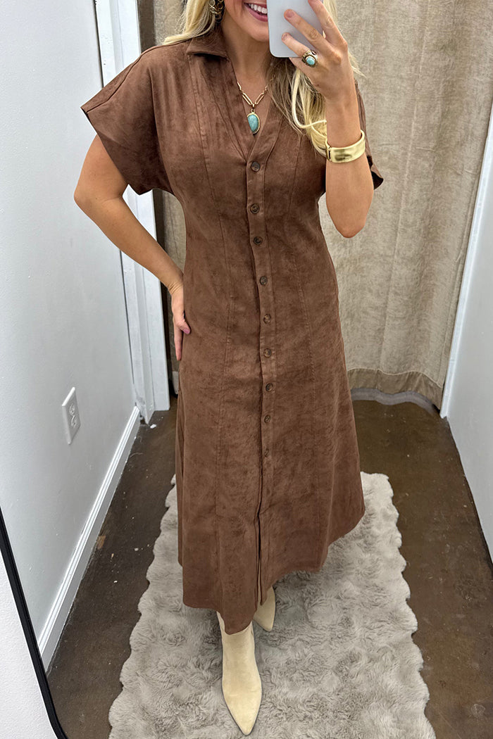 Short Sleeve Pocket Dress