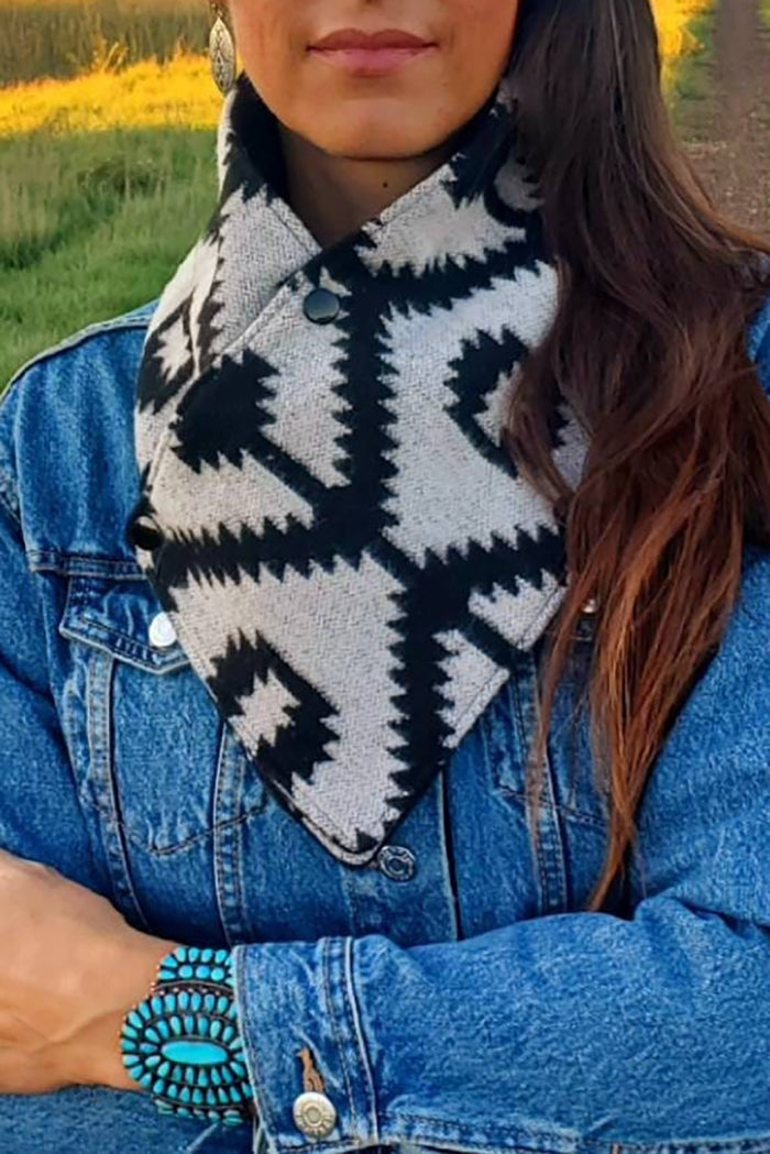 Casual Cowboylife Wool Scarf