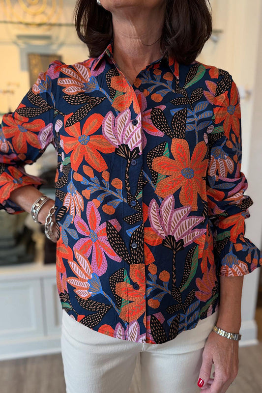 Casual Bold Printed Top