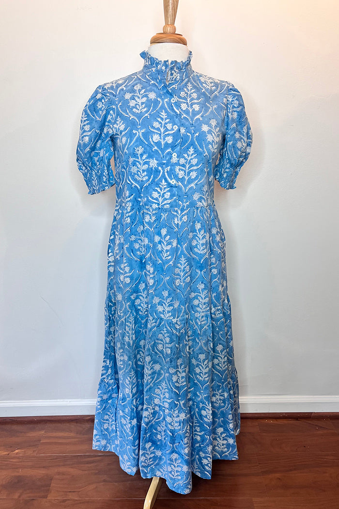 Casual Puff SLeeve Floral Dress