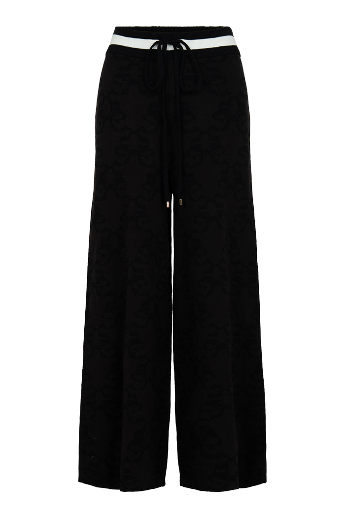 Black Wide-Leg Pants