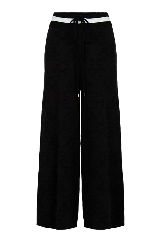 Black Wide-Leg Pants