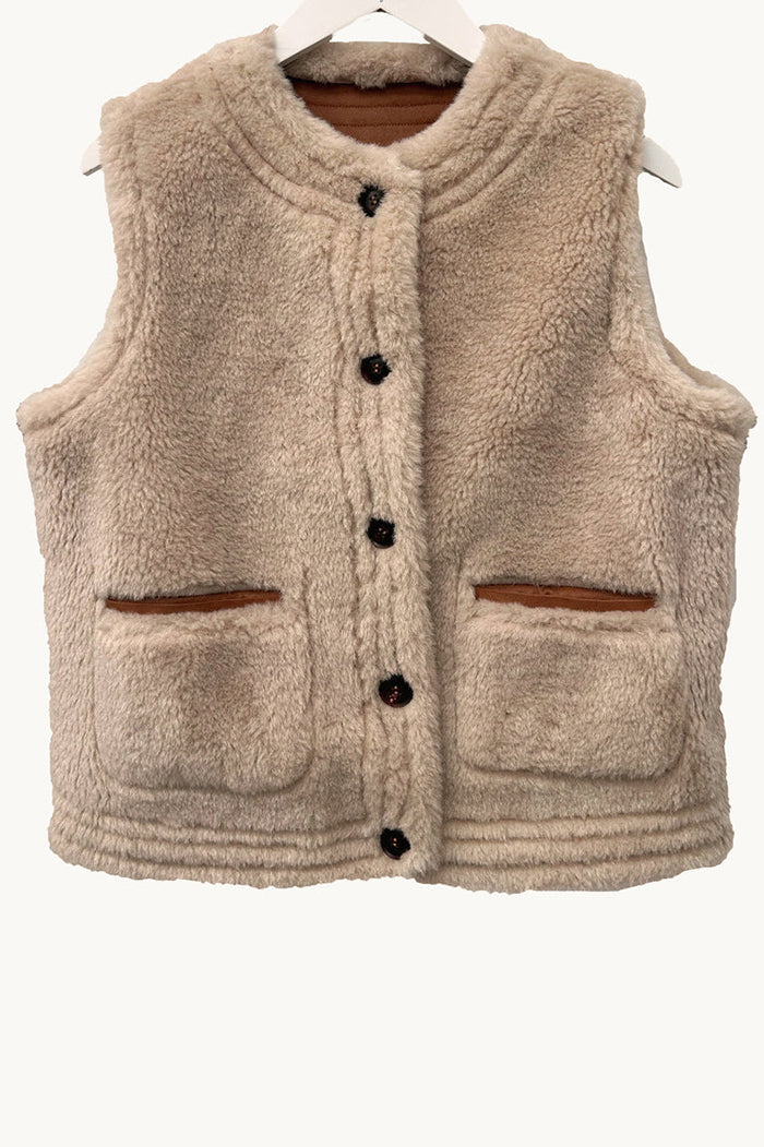 Casual Reversible Pocket Vest